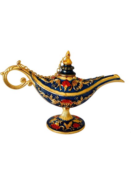 Mavi Vintage Sihirli Lamba, 13X8.5 Cm, Dekoratif, Şık Tasarım modelleri
