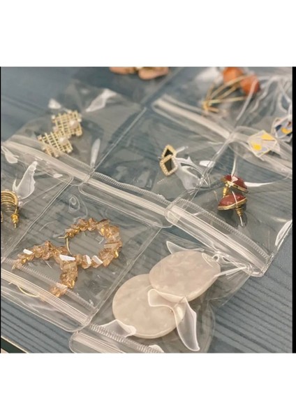 10'lu Şeffaf Takı Saklama Seti, Yüzük, Kolye, Küpe ve Piercing Için Mükemmel Organizer indirimleri