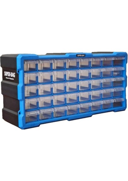 Yatay Mono Blok Çekmece Seti 40'lı, Şık ve Kullanışlı Ev Düzenleme Ürünü