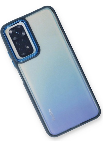 Newface Xiaomi Redmi Note 11 Pro Kılıf Dora Kapak - Mavi modelleri