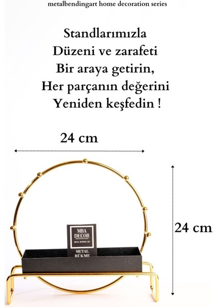 Şık Metal Takı Düzenleyici, Yatak Odası Dekoru ve Organize Edici Aksesuar fiyatları