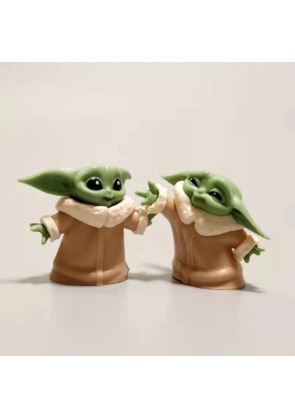 Iki Adet 6cm Çift Mıknatıslı Yeşil Bebek Yoda Figür Seti fiyatları