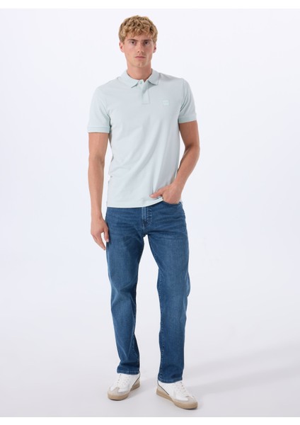 Lacivert Erkek Normal Bel Regular Fit Denim Pantolon Re.maıne