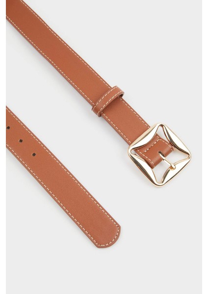 Kadın Kare Toka Suni Deri Jean Kemeri F3279AXNS fiyatları