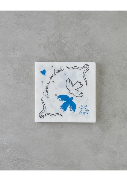 Skyglide Kağıt 20'li Kağıt Peçete 33X33 cm Mavi