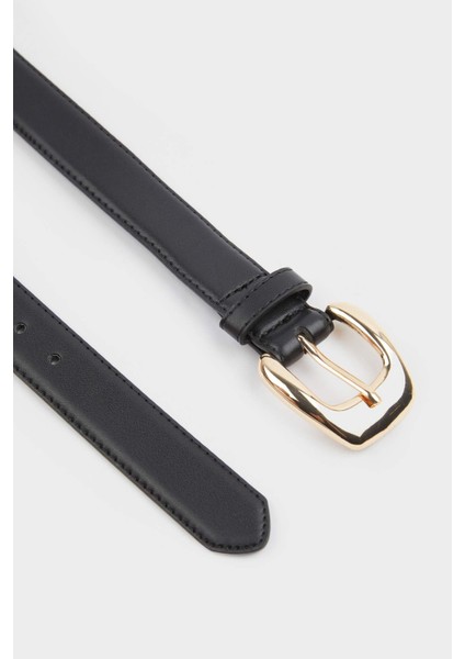 Kadın Büyük Toka Suni Deri Jean Kemeri F3282AXNS fiyatları