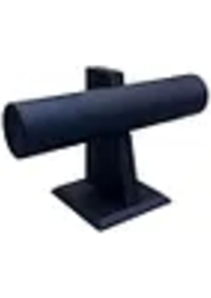 Lacivert Deri Kumaş Bilezik Sergileme, Şık ve Dayanıklı, 15X23 cm Tekli T Model fiyatları