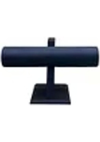 Lacivert Deri Kumaş Bilezik Sergileme, Şık ve Dayanıklı, 15X23 cm Tekli T Model modelleri