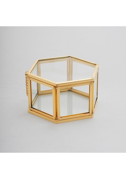 Kapaklı Cam Takı Yüzük Kutusu, Gold Pirinç, Düğün ve Nişan Organizasyonu fiyatları