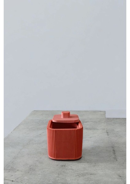 Beyaz Dekoratif Kapaklı Mumluk Kabı ve Taştozu Kalıbı, Şık ve Kullanışlı Tasarım fırsatları