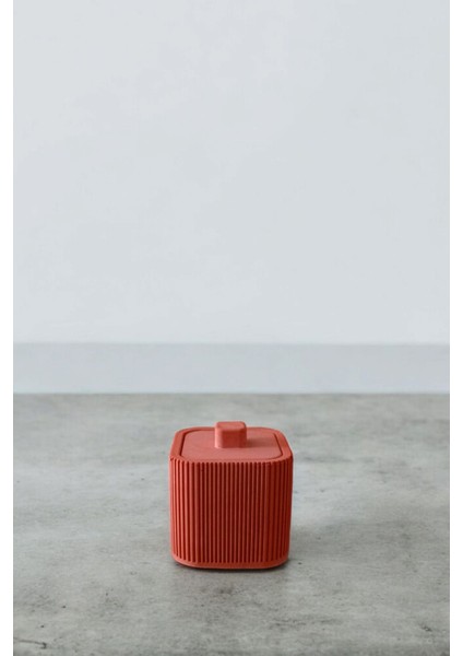 Beyaz Dekoratif Kapaklı Mumluk Kabı ve Taştozu Kalıbı, Şık ve Kullanışlı Tasarım indirimleri