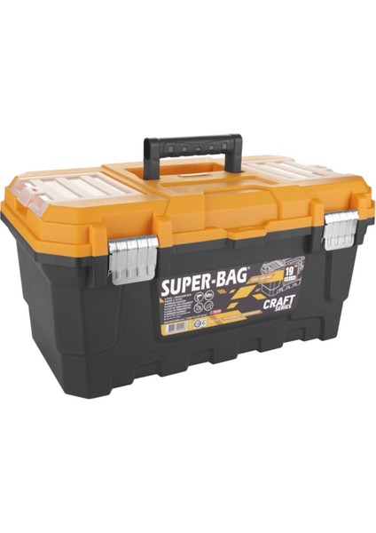 19” Craft Takım Çantası, 485X285X240 Mm, Dayanıklı ve Kullanışlı Tasarım