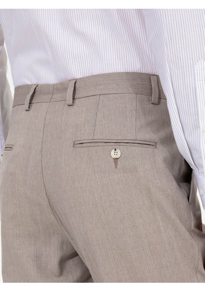 Erkek Bej Kumaş Pantolon 50255180-VR011