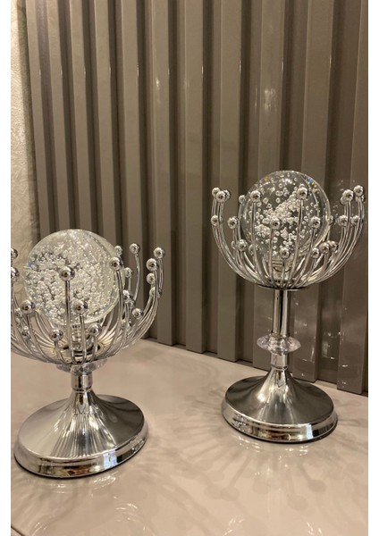 Ikili Balon ve Diken Küre Dekor, 20-25 Cm, Şık ve Parlak Tasarım fiyatları