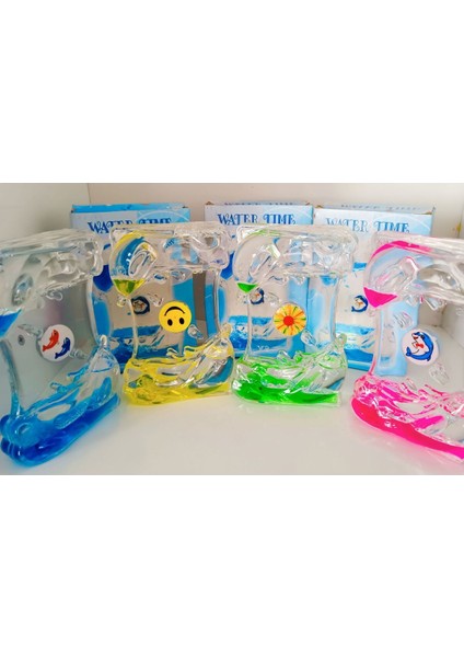 Renkli Kum Saati, 15 cm Uzunluk, 10 cm Genişlik, Paket Içeriği: 1 Adet fiyatları