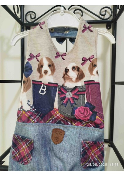 Kedi&köpek Slopet Askılı Pantolon