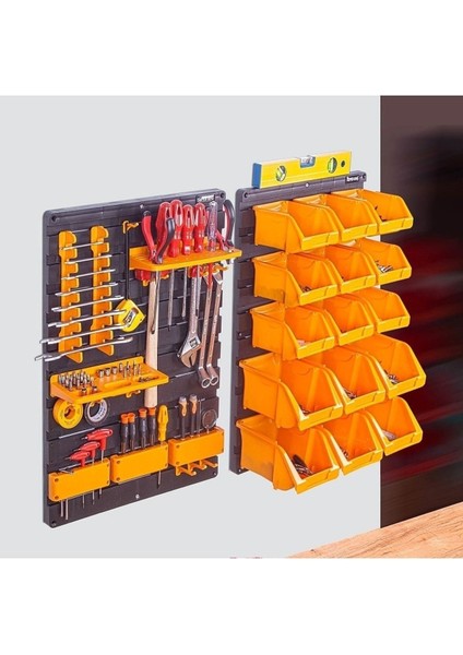 Çok Amaçlı Duvar Panel Seti ve Organizeri, Pratik Kullanım Için Ideal