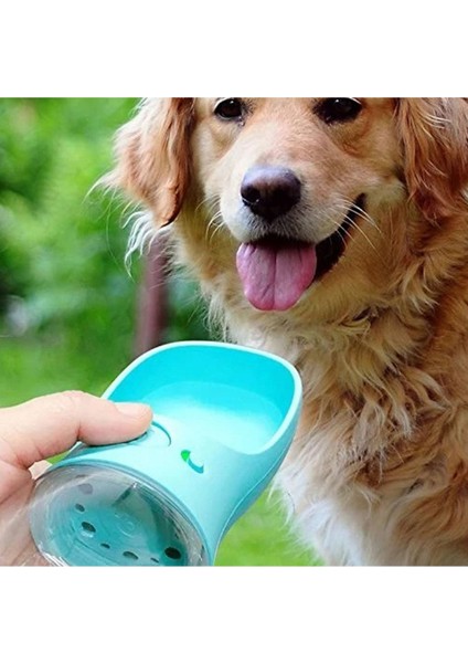 Taşınabilir Ip Askılı Kedi Köpek Su Kabı, Hafif ve Pratik, Renkli Tasarım modelleri