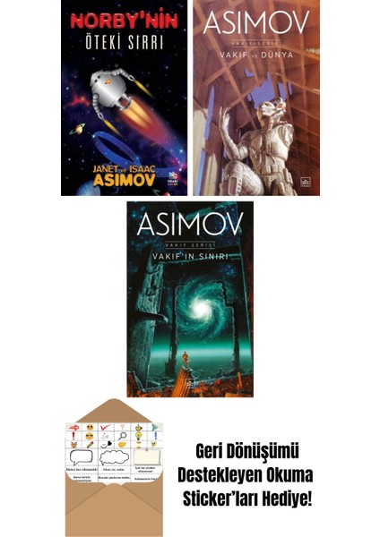 Norby’nin Öteki Sırrı + Vakıf ve Dünya – Vakıf Serisi 5. Kitap + Vakıf’ın Sınırı – Vakıf Serisi 4. Kitap