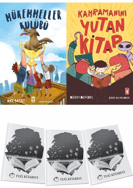 Mükemmeller Kulübü ve Kahramanını Yutan Kitap + Hediyeli