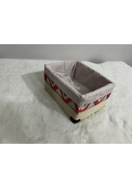 Dalga Desenli Pembe Makyaj ve Düzenleme Sepeti, Şık Organizer modelleri