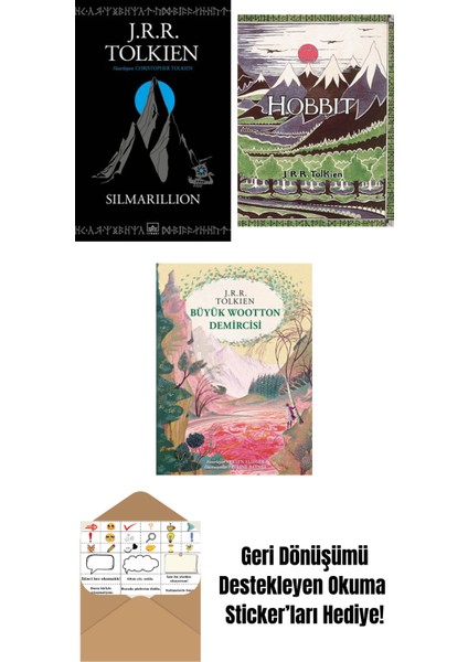 Silmarillion + Hobbit (Özel Ciltli Baskı) + Büyük Wootton Demircisi (Özel Ciltli Baskı)