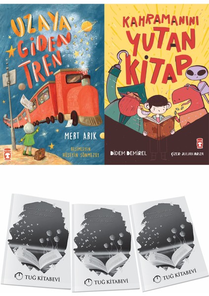 Uzaya Giden Tren ve Kahramanını Yutan Kitap + Hediyeli