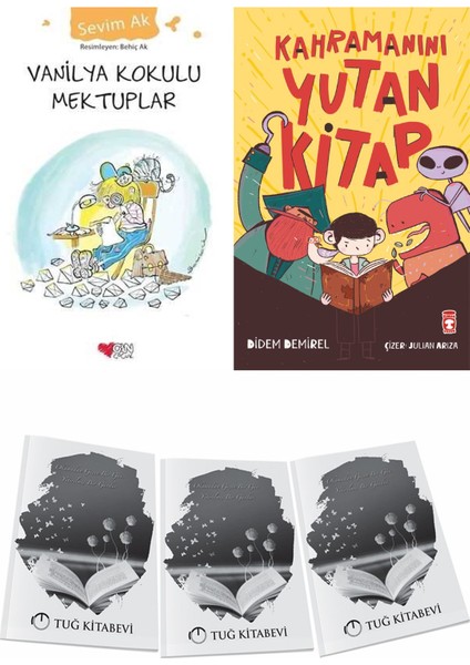 Vanilya Kokulu Mektuplar ve Kahramanını Yutan Kitap + Hediyeli