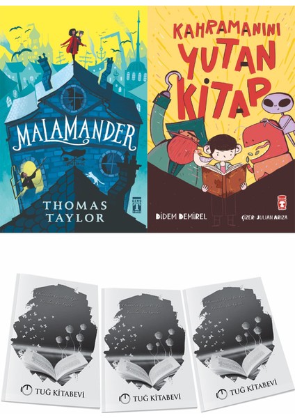 Malamander ve Kahramanını Yutan Kitap + Hediyeli