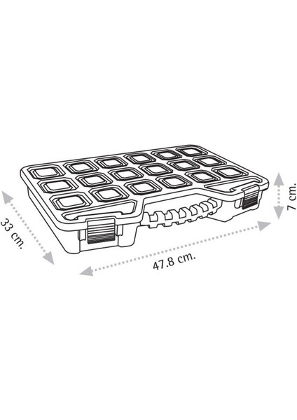 Çok Bölmeli Ayarlanabilir Takım Çantası, Vida Kutusu, Organizer indirimleri