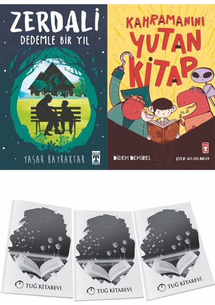 Zerdali Dedemle Bir Yıl ve Kahramanını Yutan Kitap + Hediyeli