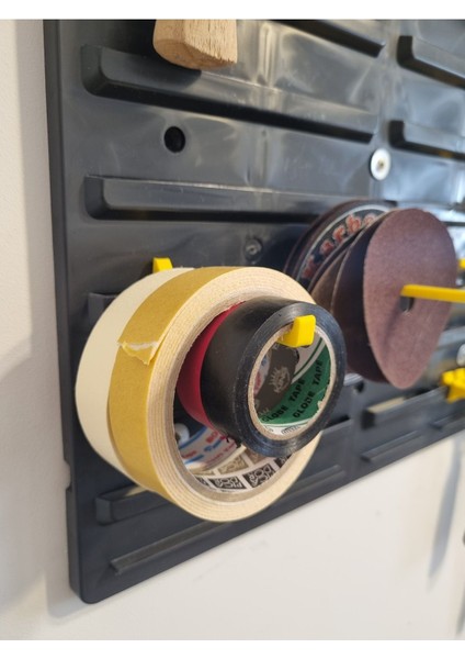 Çift Uzun Çubuklu Ağır Hizmet Askı Klipsi, Güçlü ve Beyaz, Zımpara, Bant ve Rulo Için fırsatları