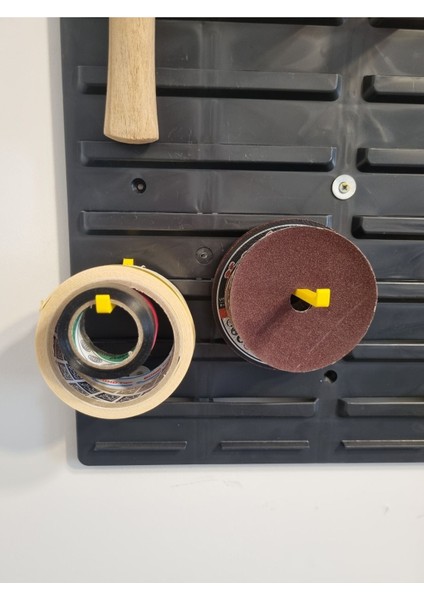 Çift Uzun Çubuklu Ağır Hizmet Askı Klipsi, Güçlü ve Beyaz, Zımpara, Bant ve Rulo Için