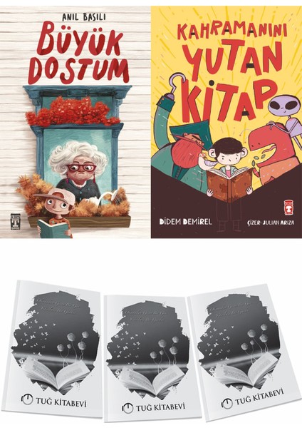 Büyük Dostum ve Kahramanını Yutan Kitap + Hediyeli