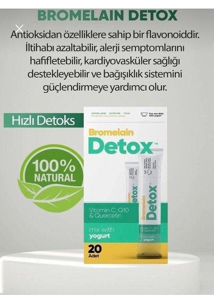 Bromelain Detox fiyatları