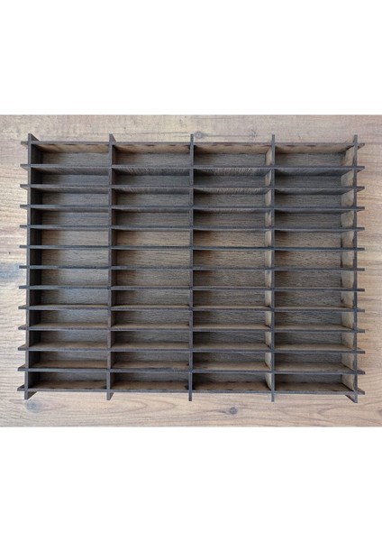 Ahşap Takı ve Yüzük Organizer Kutusu, 48 Gözlü, Şık ve Kullanışlı Tasarım fiyatları