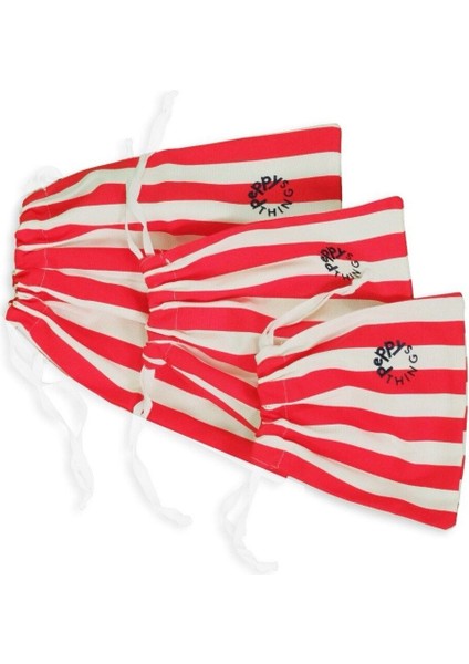 Kırmızı 3'lü Kese Seti, Şık ve Kullanışlı Ev Dekoru Aksesuarı fiyatları