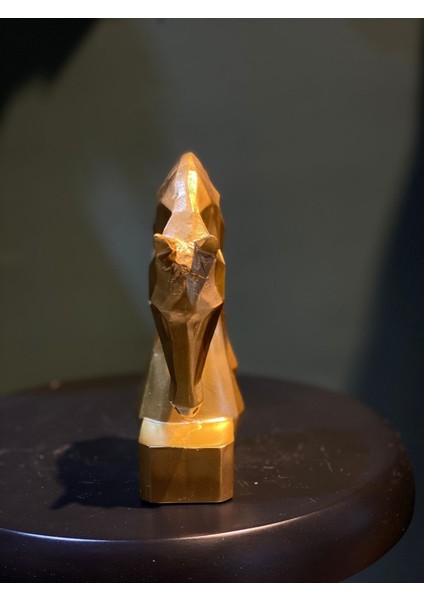 2'li Dekoratif Kubik At Başlı Kitap Tutucu Biblo, Şık ve Fonksiyonel Dekorasyon Parçası fırsatları