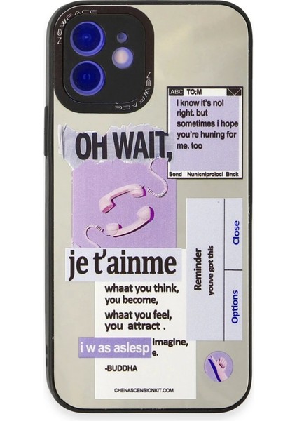 Newface iPhone 11 Kılıf Mirror Desenli Kapak - Mirror - 4 fiyatları