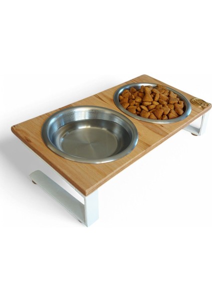 Sağlıklı Yeme Standı, %10 Eğimli ve Kaymaz Ayaklar, Kedi ve Köpekler Için fırsatları