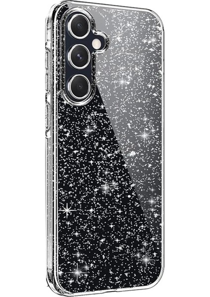 Newface Samsung Galaxy A05S Kılıf Glow Kapak - Şeffaf