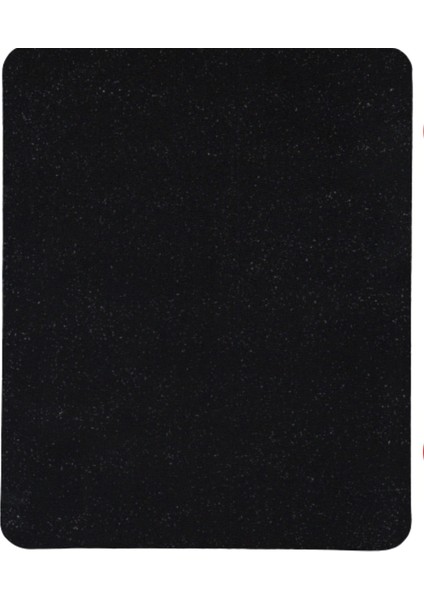 Siyah Renkli Kum Desen Kaymaz Taban Optik Bilgisayar Notebook Mouse Pad Maus Pad 17,5X21,5CM