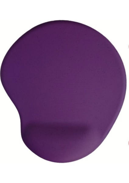 Oval Mor Kum Desen Bilek Destekli Kaymaz Taban Bilgisayar Notebook Mouse Pad - Bileklikli Mausped fiyatları