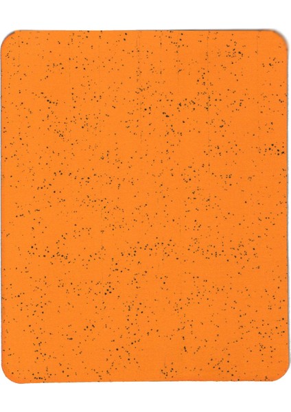 Turuncu Renkli Kum Desen Kaymaz Taban Optik Bilgisayar Notebook Mouse Pad Maus Ped 17,5X21,5CM