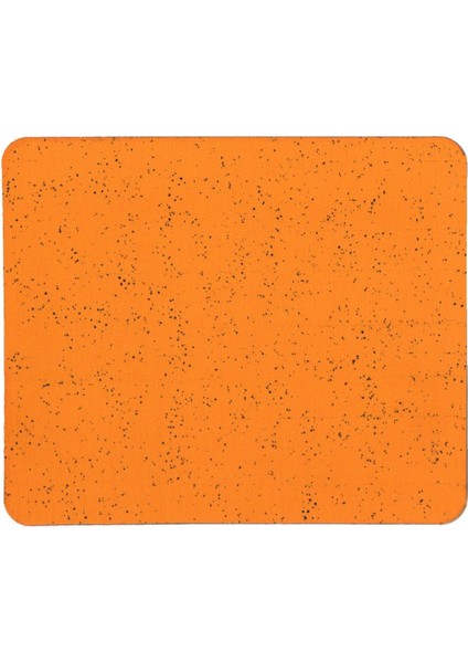Turuncu Renkli Kum Desen Kaymaz Taban Optik Bilgisayar Notebook Mouse Pad Maus Ped 17,5X21,5CM fiyatları