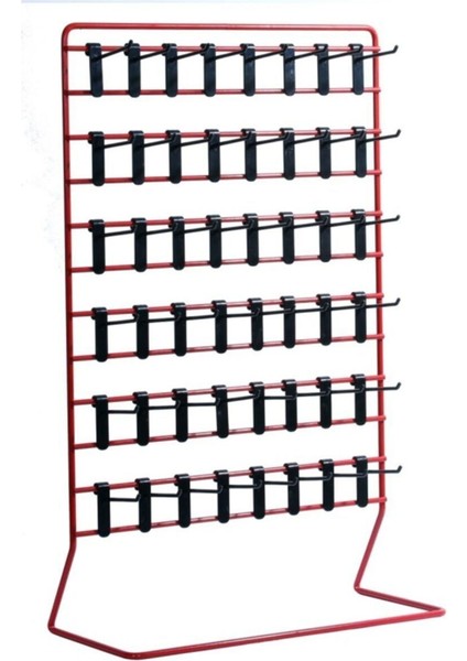 Kırmızı Tezgah Üstü Anahtar Standı 35X55 Cm, Şık ve Kullanışlı Tasarım modelleri