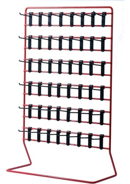 Kırmızı Tezgah Üstü Anahtar Standı 35X55 Cm, Şık ve Kullanışlı Tasarım indirimleri