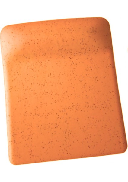 Turuncu Renkli Kum Desen Renkli Bilek Destekli Kaymaz Bilgisayar Notebook Mouse Pad -Bileklikli Mausepad