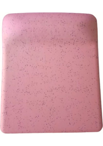 Pembe Renkli Kum Desen Bilek Destekli Kaymaz Taban Bilgisayar Notebook Mouse Pad - Bileklikli Maus Ped fiyatları