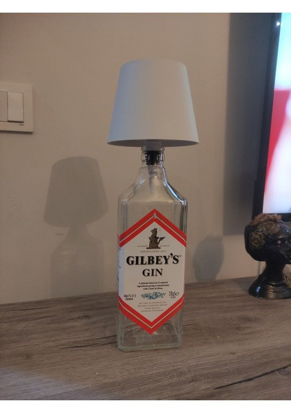 Beyaz 3 Kademeli Dokunmatik Abajur Şişe, Şarjlı ve USB Girişli, Şık ve Özel Tasarım fiyatları